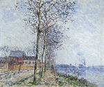 Gustave Loiseau The Oise at Pontoise, 1931 oil painting reproduction