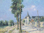 Gustave Loiseau The Quay of Pothius in Pontoise, 1905 oil painting reproduction