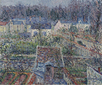 Gustave Loiseau The Village of Triel, 1800 oil painting reproduction