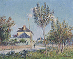 Gustave Loiseau Village of Vandreauil oil painting reproduction