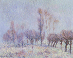 Gustave Loiseau Willows in Fog, 1915 oil painting reproduction