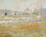 Ernest Lawson An Abandoned Farm, 1908 oil painting reproduction