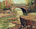 Ernest Lawson Aqueduct at Little Falls, New Jersey oil painting reproduction