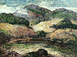 Ernest Lawson Berkshire Hills, 1931 oil painting reproduction