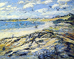 Ernest Lawson Cape Code Beach, 1915 oil painting reproduction