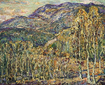 Ernest Lawson Cheyenne Mountains, Aspen, Colorado oil painting reproduction