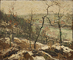 Ernest Lawson Landscape near the Harlem River, 1913 oil painting reproduction