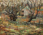 Ernest Lawson New Hope, Pennsylvania, 1914 16 oil painting reproduction