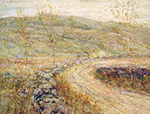 Ernest Lawson Road in Spring oil painting reproduction
