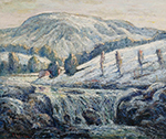 Ernest Lawson Spring Thaw oil painting reproduction