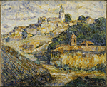 Ernest Lawson Twilight in Spain oil painting reproduction