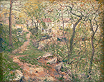 Ernest Lawson Woodland Scene, 1891 92 oil painting reproduction