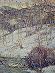 Ernest Lawson Blue Stream oil painting reproduction