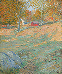 Ernest Lawson Fall Landscape oil painting reproduction
