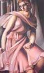 Tamara de Lempicka Portrait of Romana de La Salle oil painting reproduction