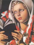 Tamara de Lempicka The Polish Girl oil painting reproduction