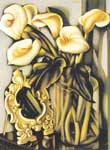 Tamara de Lempicka Still Life with Arums and Mirror oil painting reproduction