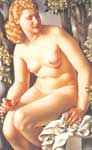 Tamara de Lempicka Suzanne Bathing oil painting reproduction