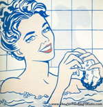 Roy Lichtenstein Woman in a Bath oil painting reproduction