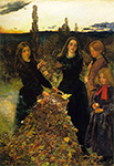 John Everett Millais Autumn Leaves oil painting reproduction
