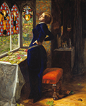 John Everett Millais Mariana, 1851 oil painting reproduction