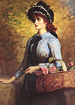 John Everett Millais Sweet Emma Morland, 1892 oil painting reproduction