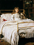 John Everett Millais Waking, 1867 oil painting reproduction