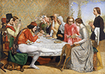 John Everett Millais Isabella, 1849 oil painting reproduction