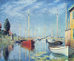 Claude Monet Argenteuil. Yachts 02, 1875 oil painting reproduction