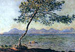 Claude Monet At Cap d'Antibes, 1888 oil painting reproduction