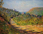 Claude Monet At Les Petit-Dalles, 1884 oil painting reproduction