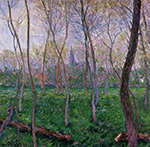 Claude Monet Bennecourt,1887 oil painting reproduction