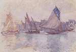 Claude Monet Boats in the Port of Le Havre, 1882-83 oil painting reproduction