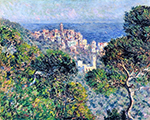 Claude Monet Bordighera, View, 1884 oil painting reproduction