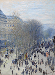 Claude Monet Boulevard des Capucines, 1873 1 oil painting reproduction