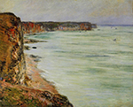 Claude Monet 89 Calm Weather, Fecamp, 1881 oil painting reproduction