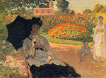 Claude Monet Camille Monet in the Garden, 1873 oil painting reproduction