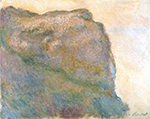 Claude Monet Cliff at Petit Ailly, 1896 oil painting reproduction