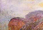 Claude Monet Cliff near Dieppe, 1896 oil painting reproduction