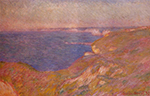 Claude Monet Cliff near Dieppe, 1897 oil painting reproduction