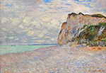 Claude Monet Cliffs near Dieppe, 1882 oil painting reproduction
