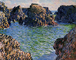 Claude Monet Coming into Port-Goulphar, Belle-Ile, 1886 oil painting reproduction