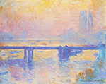Claude Monet Charing Cross Bridge 01, 1903 oil painting reproduction