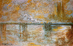 Claude Monet Charing Cross Bridge 3, 1899-01 oil painting reproduction