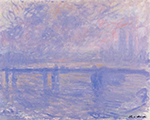 Claude Monet Charing Cross Bridge 09, 1899-01 oil painting reproduction