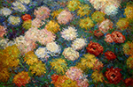 Claude Monet Chrysanthemums 2, 1897 oil painting reproduction