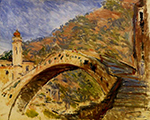 Claude Monet Dolceacqua, Bridge, 1884 oil painting reproduction