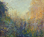 Claude Monet Etude de joncs a Argenteuil, 1876 oil painting reproduction