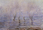 Claude Monet Flood at Giverny, 1896-97 oil painting reproduction