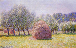 Claude Monet Haystack, 1865 oil painting reproduction